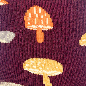 Kid's Mushroom Merino Wool Socks-Friday Sock Co.-Modern Rascals