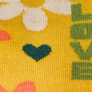 Kid's Peace and Love Socks-Friday Sock Co.-Modern Rascals