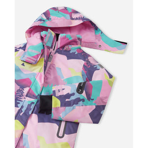 Kiiruna ReimaTec Winter Ski Jacket - Grey Pink-Reima-Modern Rascals