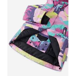 Kiiruna ReimaTec Winter Ski Jacket - Grey Pink-Reima-Modern Rascals