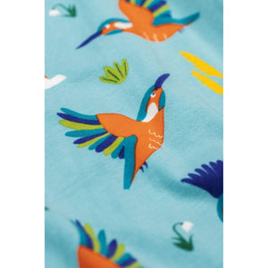 Kingfisher Skies Sofia Skater Dress - 2 Left Size 3-4 & 8-9 years-Frugi-Modern Rascals