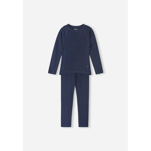 Kinsei - Merino Wool-Lyocell Blend Thermal Set - Navy-Reima-Modern Rascals