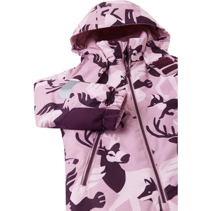 Kurikka ReimaTec One Piece Snow Suit - Grey Pink - 1 Left Size 2-3 years-Reima-Modern Rascals
