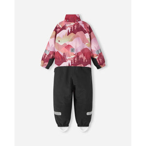 Kurikka ReimaTec One Piece Snow Suit - Grey Pink Mountain-Reima-Modern Rascals