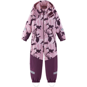 Kurikka ReimaTec One Piece Snow Suit - Grey Pink-Reima-Modern Rascals