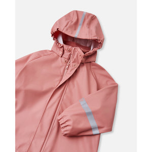 Lampi Waterproof Rain Coat - Rose Blush-Reima-Modern Rascals