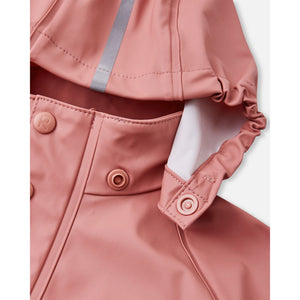 Lampi Waterproof Rain Coat - Rose Blush-Reima-Modern Rascals