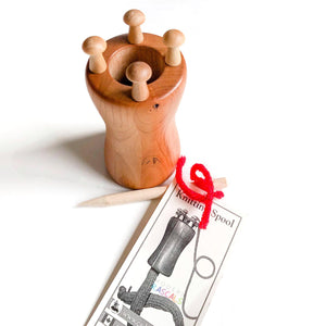 Large Knitting Spool - 4 Pegs-Cedar Hollow-Modern Rascals