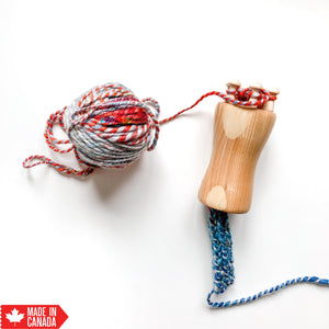 Large Knitting Spool - 6 Pegs-Cedar Hollow-Modern Rascals