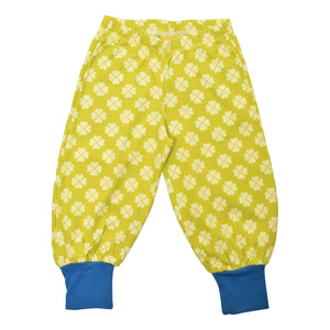 Limited Edition Clover - Sulphur Green With Clover - Bistro Green Contrast Pocket Baggy Pants-Duns Sweden-Modern Rascals