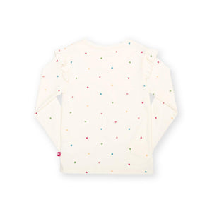 Little Hearts Frill Long Sleeve Shirt-Kite-Modern Rascals
