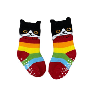 Little Kitty Non-Slip Socks-Pride Socks-Modern Rascals