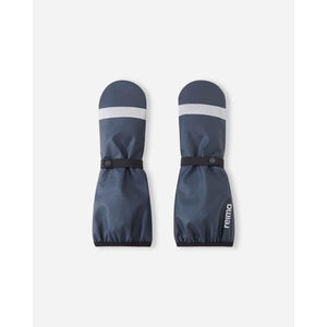 Loska Waterproof Shell Rain Mittens with Wool Lining - Navy-Reima-Modern Rascals