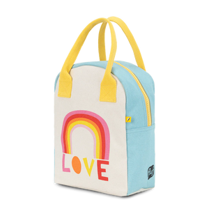 Love Zippered Lunch Bag-Fluf-Modern Rascals
