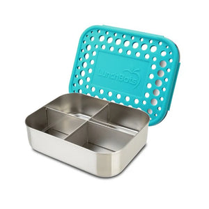 Lunchbots Medium 4 Compartment Bento Box - Multiple Colours Available-Lunchbots-Modern Rascals