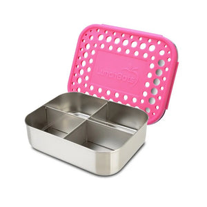 Lunchbots Medium 4 Compartment Bento Box - Multiple Colours Available-Lunchbots-Modern Rascals
