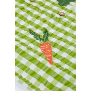 Macaw Gingham / Greengrocer Reggie Shirt-Frugi-Modern Rascals