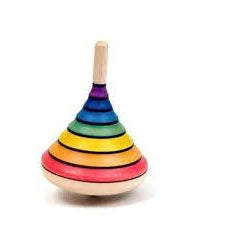 Mader Rainbow Spinning Top-Mader-Modern Rascals