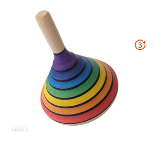 Mader Rainbow Spinning Top-Mader-Modern Rascals