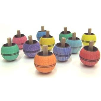 Mader Upside-Down Solid Colour Spinning Top - Assorted Colours-Mader-Modern Rascals