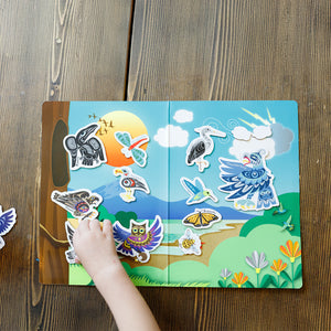 Magnetic Animals - Animals of the Salish Sea - In the Sky-Native Northwest-Modern Rascals