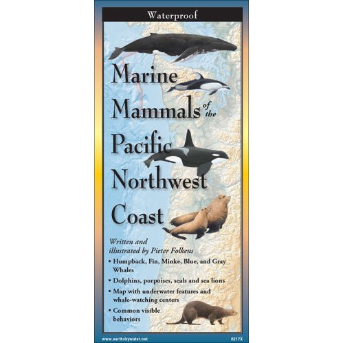 Marine Mammals of the Pacific Northwest - Folding Guide-Nimbus Publishing-Modern Rascals