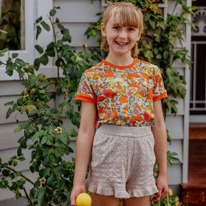 Meadow Short Sleeve Shirt-Uddevalla Barn-Modern Rascals