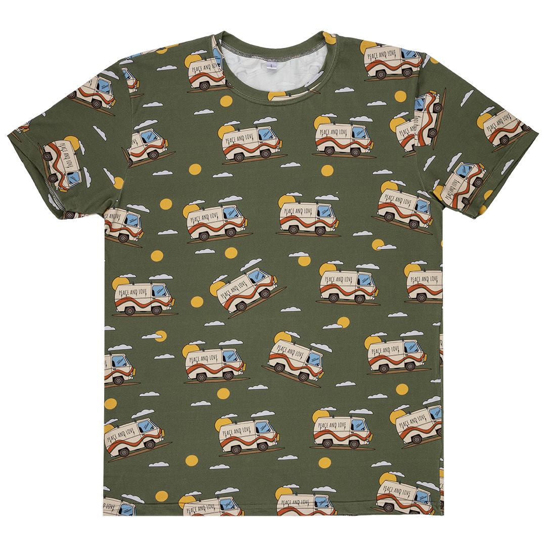 Men's Road Trip Short Sleeve Shirt-Jelly Alligator-Modern Rascals