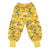 Midsummer Flowers Yellow Baggy Pants - 1 Left Size 8-10 years-Duns Sweden-Modern Rascals