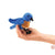 Mini Bluebird Finger Puppet-Folkmanis Puppets-Modern Rascals