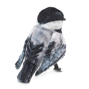 Mini Chickadee Finger Puppet-Folkmanis Puppets-Modern Rascals