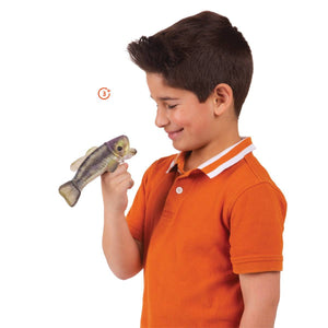 Mini Largemouth Bass Finger Puppet-Folkmanis Puppets-Modern Rascals