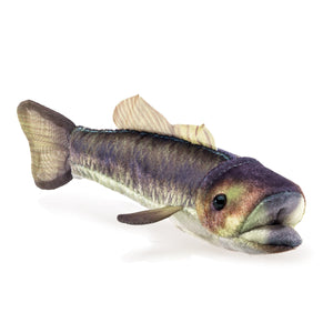 Mini Largemouth Bass Finger Puppet-Folkmanis Puppets-Modern Rascals