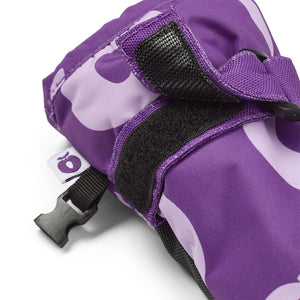 Mittens With Apples in Purple Shadow-Smafolk-Modern Rascals