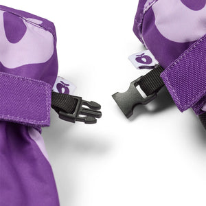 Mittens With Apples in Purple Shadow-Smafolk-Modern Rascals