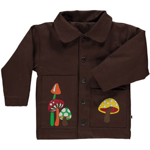 Mushrooms Canvas Jacket - 1 Left Size 9-10 years-Smafolk-Modern Rascals