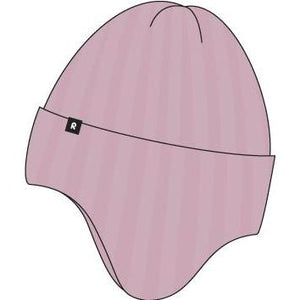 Mystinen Merino Wool Fleece Lined Beanie - Grey Pink-Reima-Modern Rascals