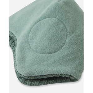 Mystinen Merino Wool Fleece Lined Beanie - Stone Green-Reima-Modern Rascals