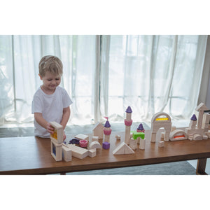 Natural Unit Blocks - 50 pieces-PlanToys-Modern Rascals