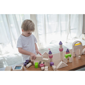 Natural Unit Blocks - 50 pieces-PlanToys-Modern Rascals