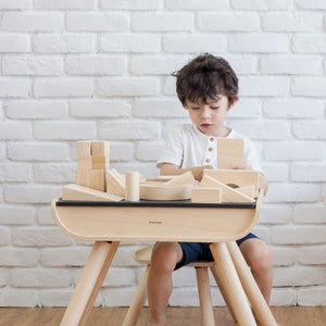 Natural Unit Blocks - 50 pieces-PlanToys-Modern Rascals