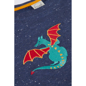 Navy Nepp/Imagine Nila Nepp Top - 2 Left Size 8-9 & 9-10 years-Frugi-Modern Rascals