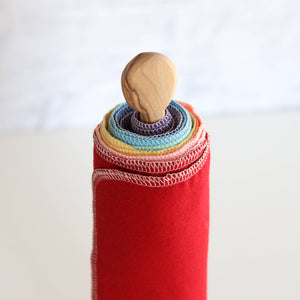 Not Paper - Towels - Rainbow-Colibri-Modern Rascals