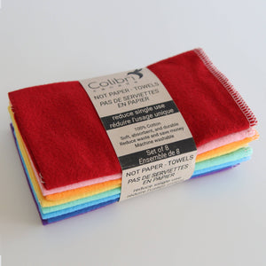 Not Paper - Towels - Rainbow-Colibri-Modern Rascals