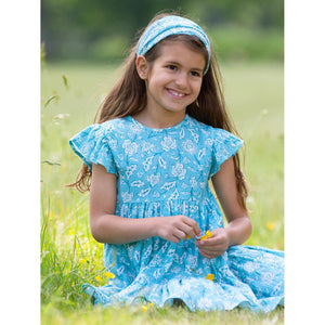 Ocean Bloom Short Sleeve Dress-Kite-Modern Rascals