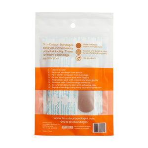 Orange Case Bandages - Moderate to Dark Brown Skin-Tru-Colour-Modern Rascals