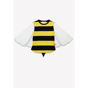 Organic Bee Shirt and Mask Set-Toby Tiger-Modern Rascals