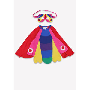 Organic Butterfly Shirt and Mask Set-Toby Tiger-Modern Rascals