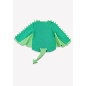 Organic Dragon Shirt and Mask Set-Toby Tiger-Modern Rascals