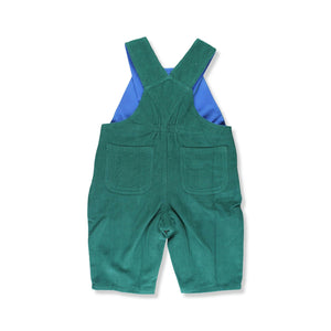 Organic Green Corduroy Dungarees-Toby Tiger-Modern Rascals